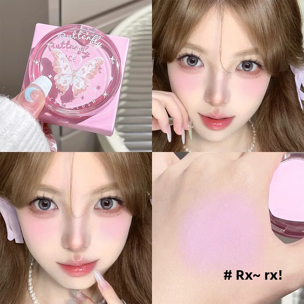 Beauty Makeup Palette - Romantic Butterfly 3-Color Blush Palette Cheek