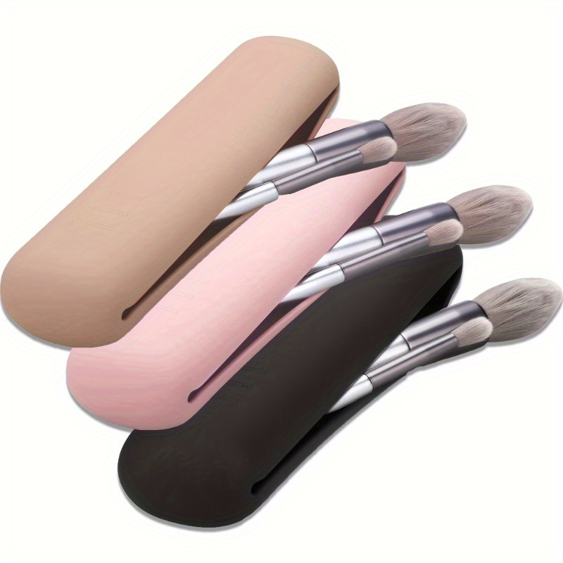 Beauty Makeup Artist - Travel Makeup Brush Holder,Silicon Trendy And