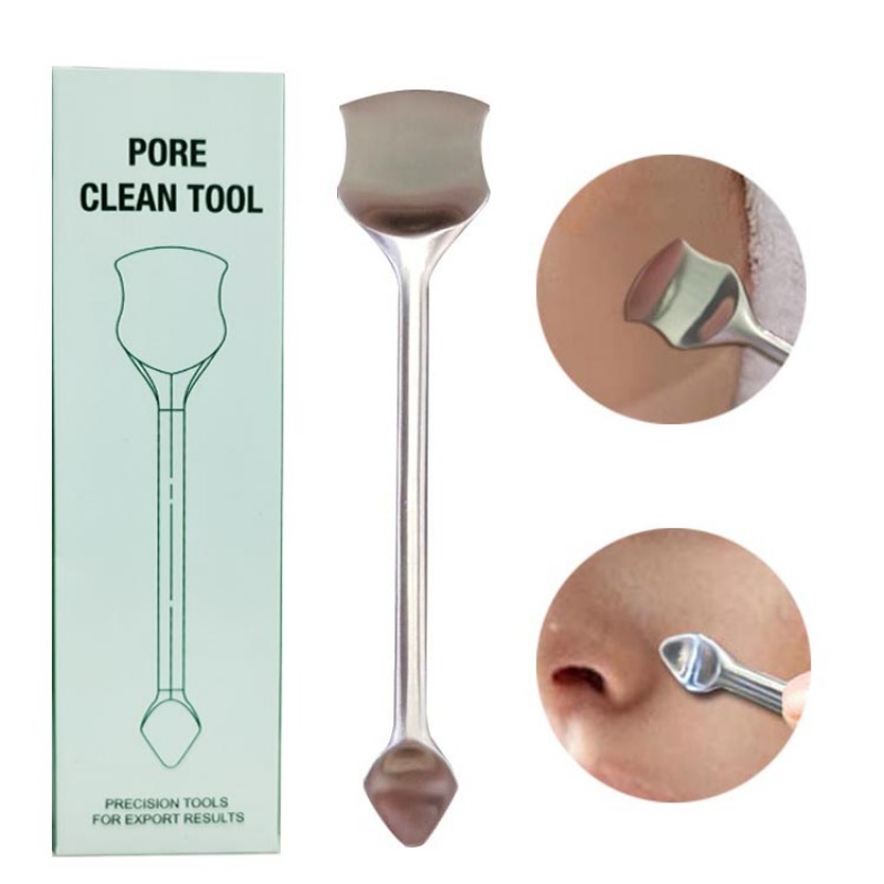 Beauty Makeup Remover - Double Headed Acne Blackhead Remover Cleaner