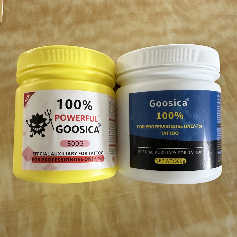 Beauty Linasi Makeup - 100% Yellow Blue Goosica Tattoo Cream