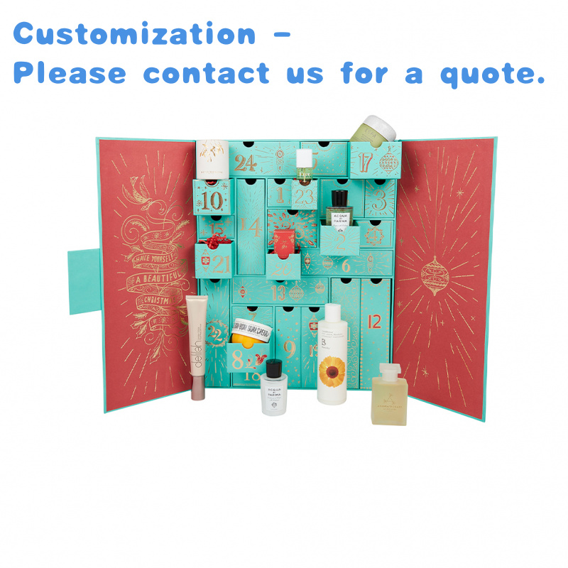 Beauty Makeup Advent Calendar - custom.Beauty Advent Calendar Box Cosmetic 24