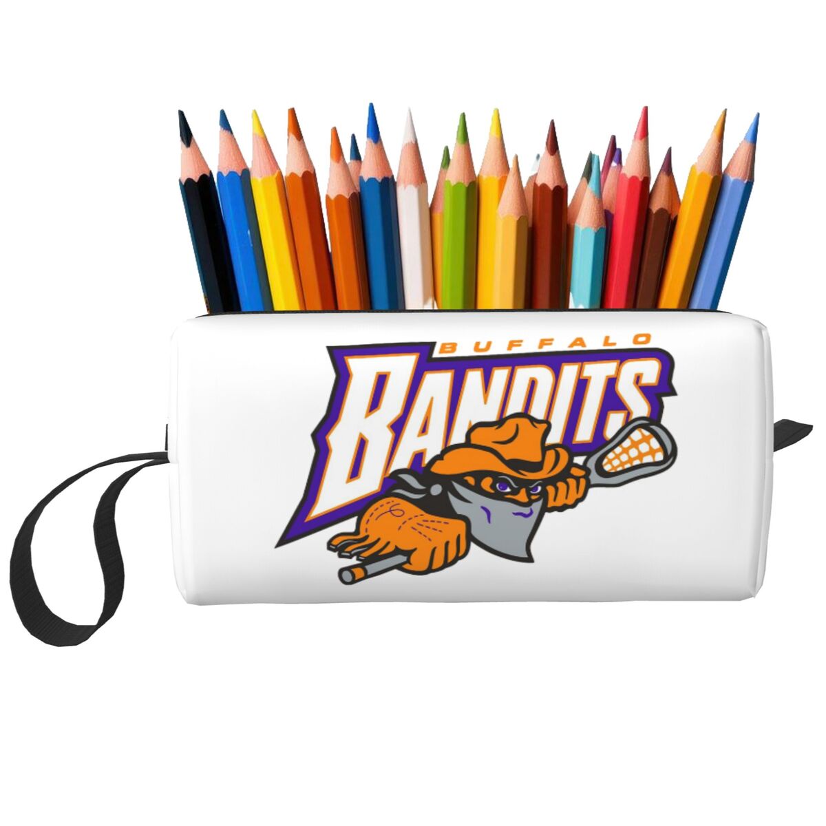 Beauty Makeup Logo Design - Buffalo Bandits Logo Design Makeup Bag