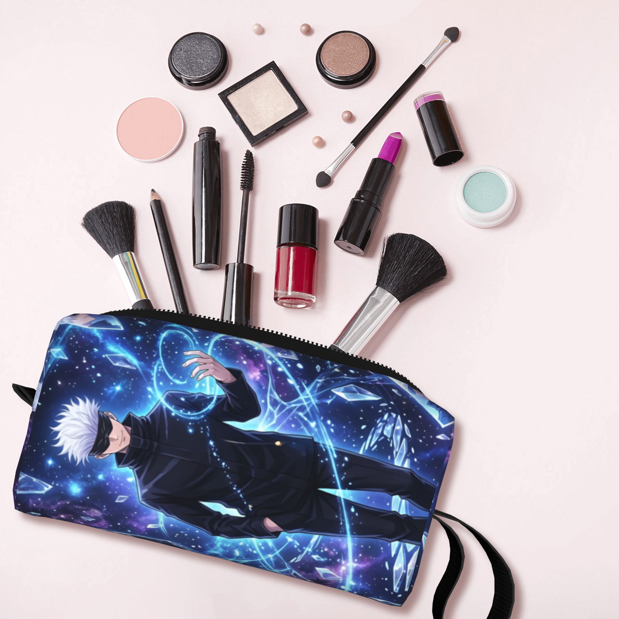 J Beauty Makeup - Custom Kawaii J-Jujutsus K-Kaisens Travel Toiletry