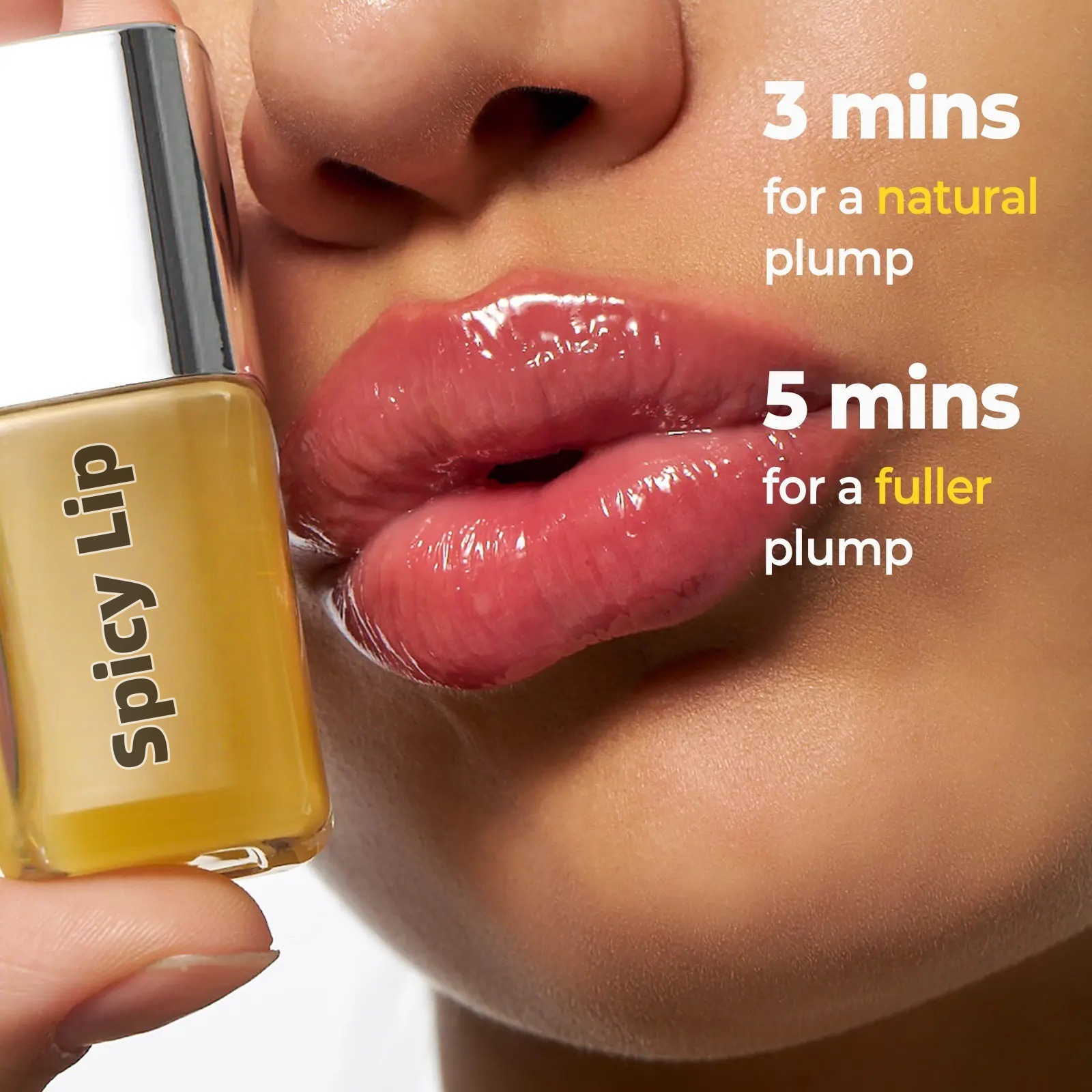 Lip Gloss Plumping - Spicy Lip Plumper Gloss Volumizer Fuller