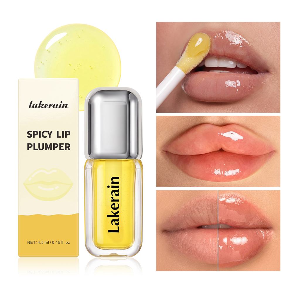 Lip Gloss Plumping - DANCHEL Spicy Plumping Lip Gloss Glass