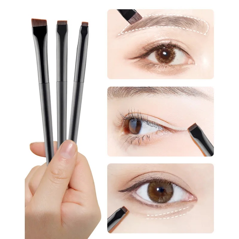 Beauty Linasi Makeup - 1/2/4set Blade Eyeliner Brush Eyebrow Brush