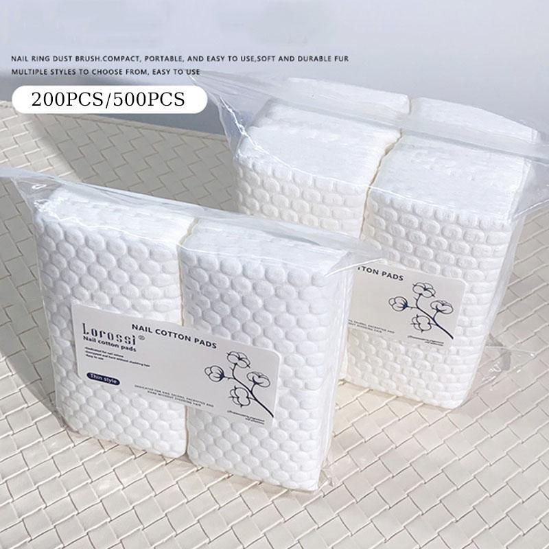 Gel Nail Polish - #200/500 Pcs Nail Cotton Pad Polish