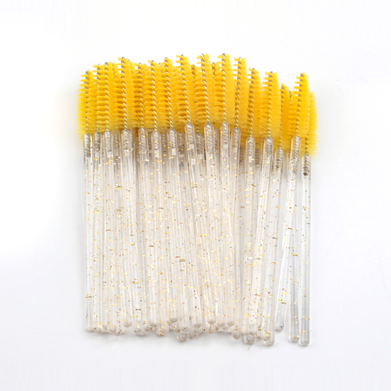 Beauty Makeup Remover - 50/100 Pcs Eyelash Brushes Mascara Wands