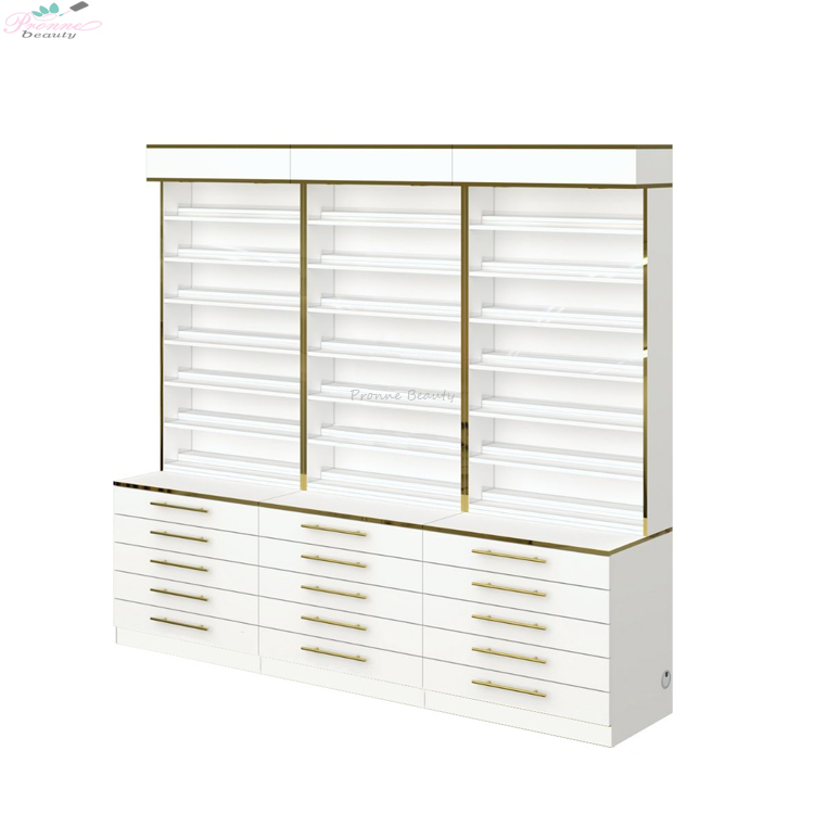 Gel Nail Polish - Custom Modern Wood Nail Polish Cabinets