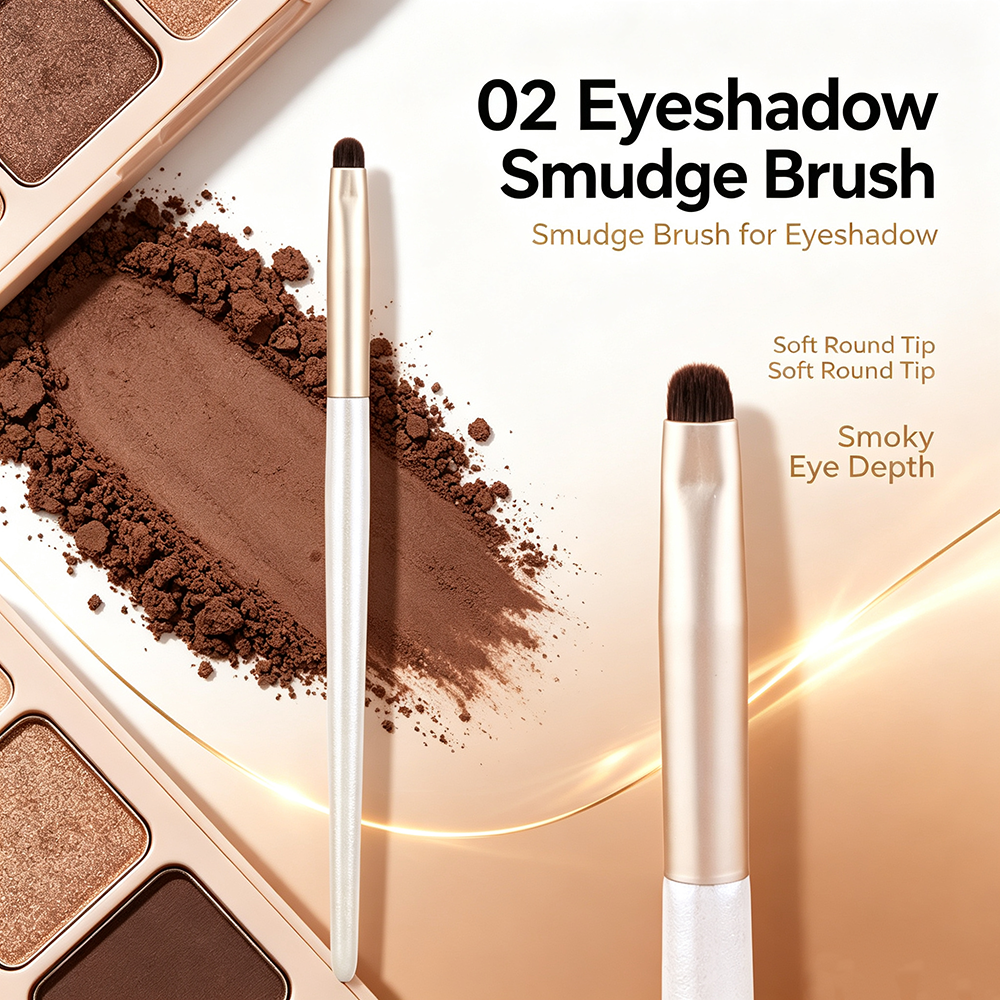 Beauty Linasi Makeup - 02 Eyeshadow Smudge Brush Eye Smoky