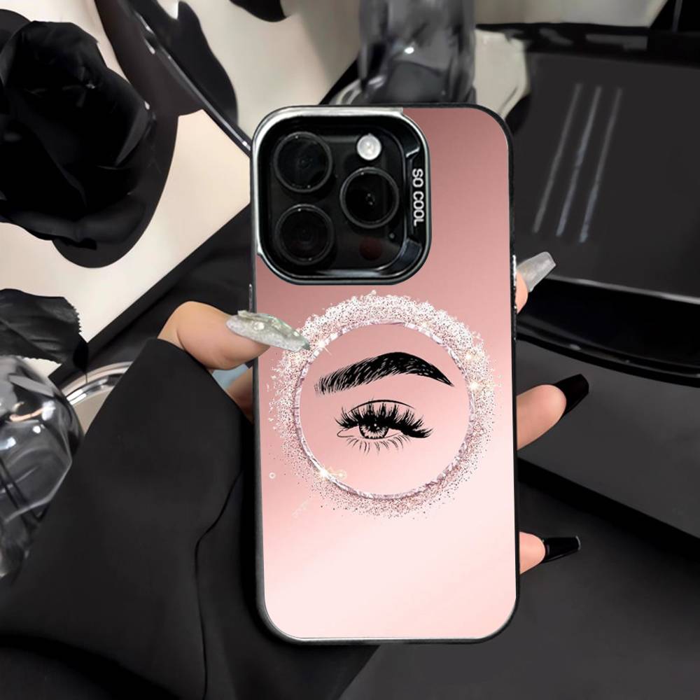 Beauty And Makeup Quotes - Beauty Makeup Eyelash And Eyebrow Phone