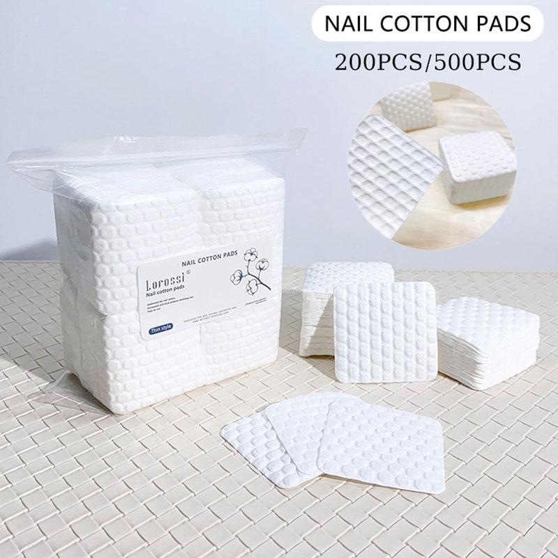 Gel Nail Polish - 200/500 Pcs Nail Cotton Pad Polish