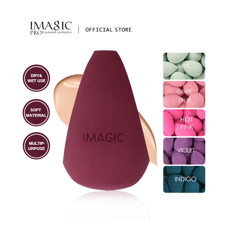 Beauty Makeup Blender - IMAGIC Makeup Sponge 10 Pcs Wet