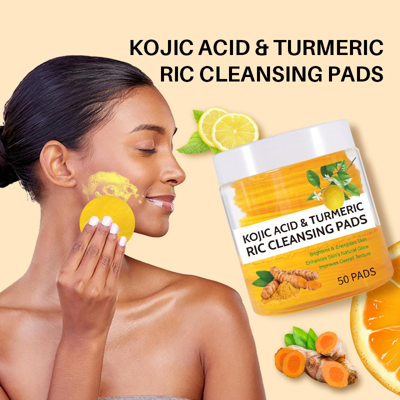 Beauty Makeup Events - 50pcs Turmeric Cleansing Pads Turmeric Cleansing