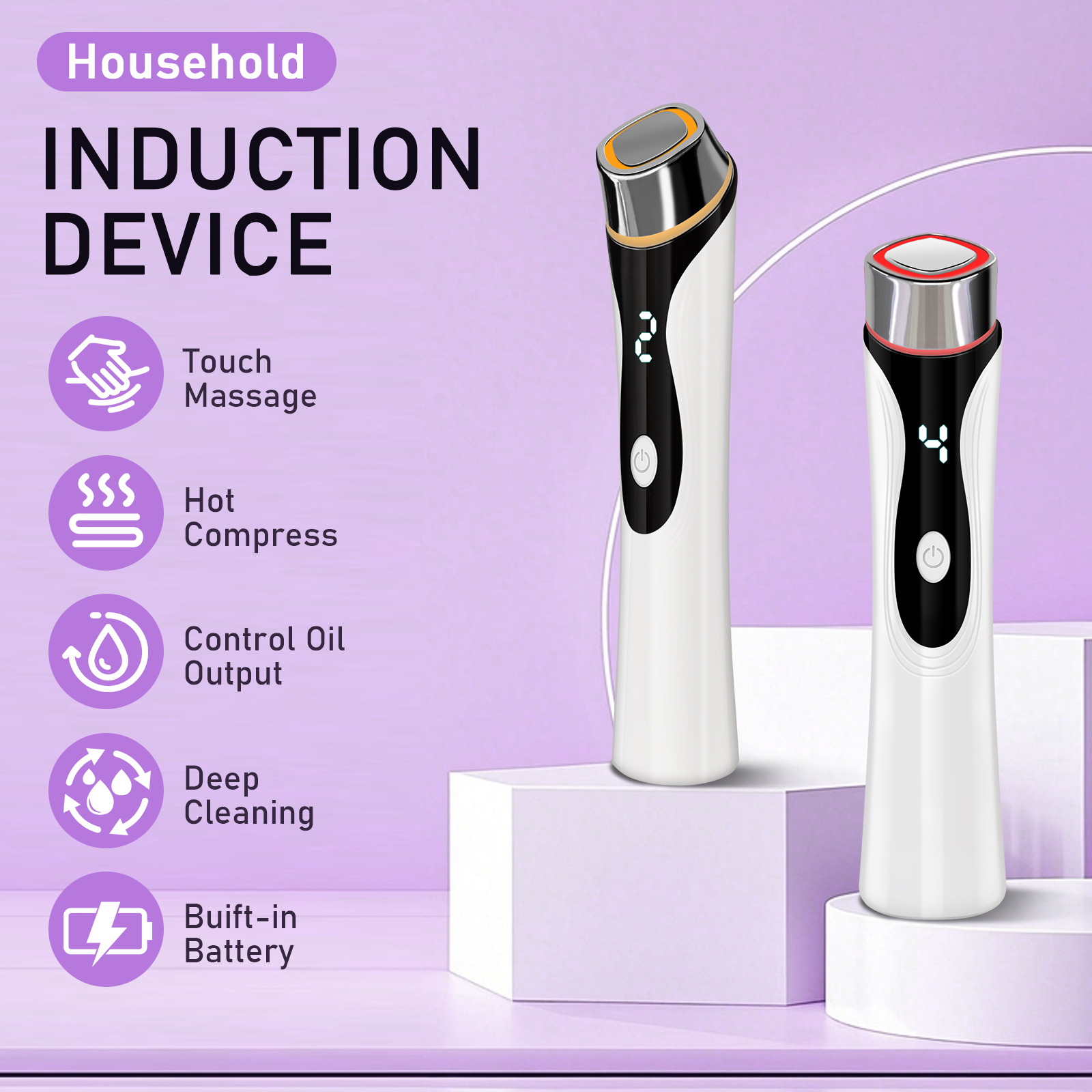 Makeup And Beauty - The Electric Facial Massager Can Vibrate
