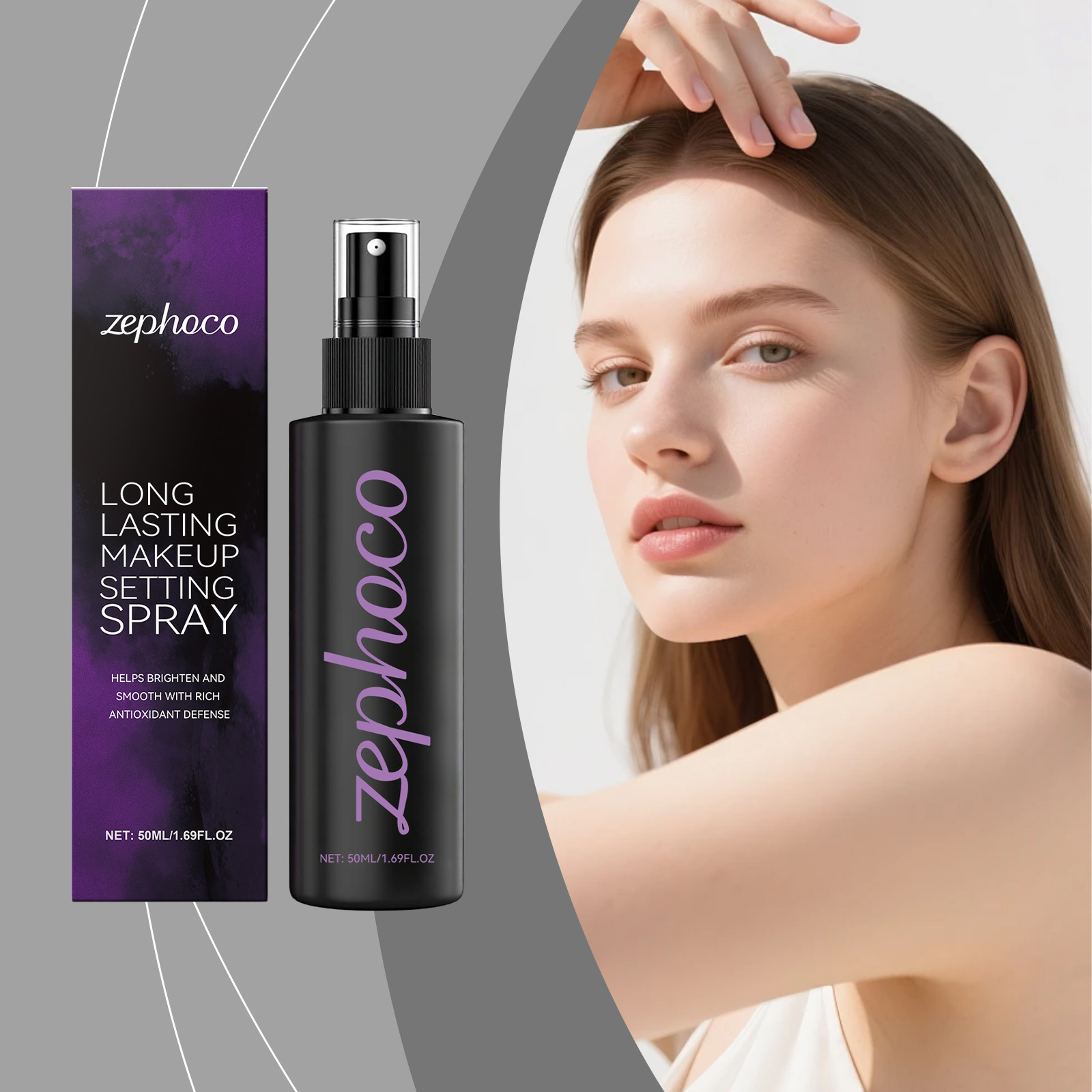 Beauty Makeup Fixer Natural - Make-Up Setting Spray Mattifying Waterproof Sweatproof
