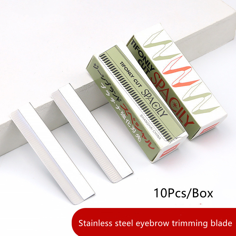 Beauty Makeup Artist - 10 Pcs of Decoration Eyebrow Blade
