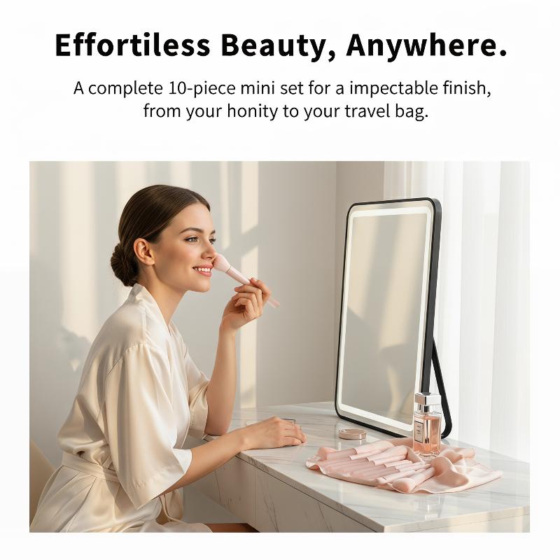 10Pcs Synthetic Makeup Brushes - Beauty Makeup Events review and price