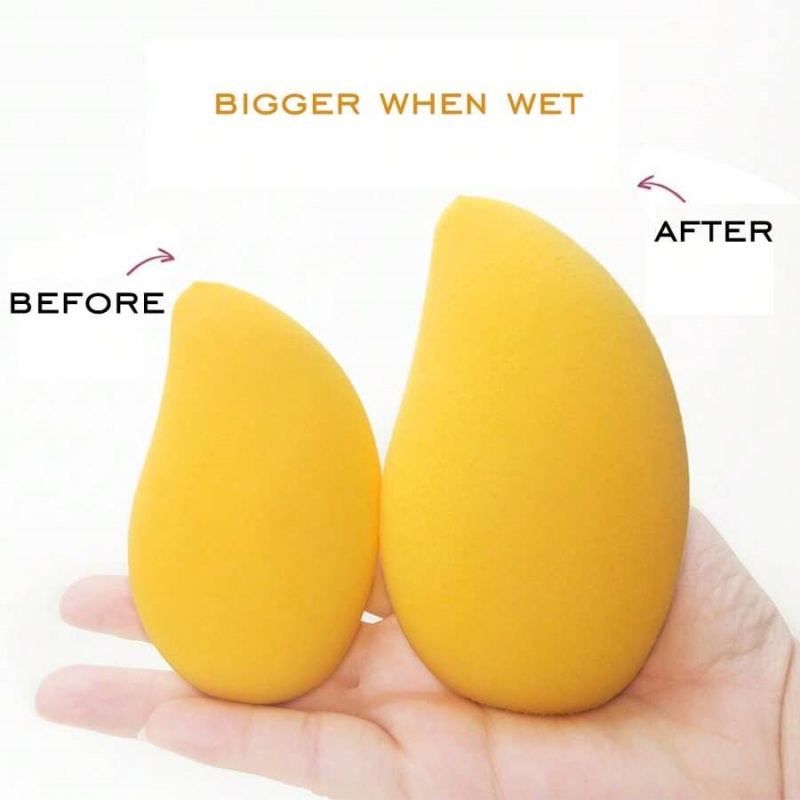 12/2pcs Mango Shape Soft Makeu - Beauty Makeup Blender review and price