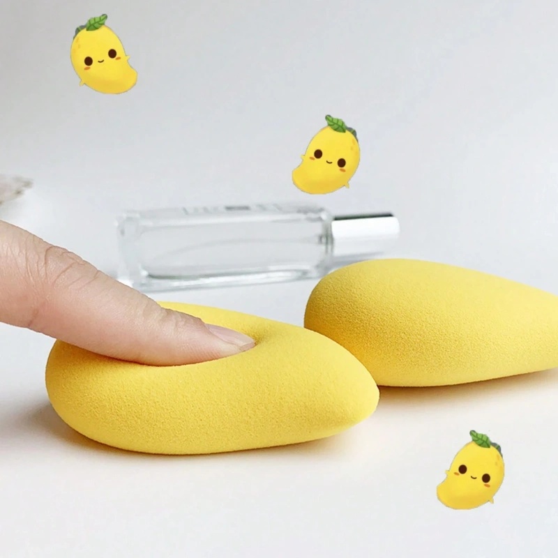 12/2pcs Mango Shape Soft Makeu - Beauty Makeup Blender review and price