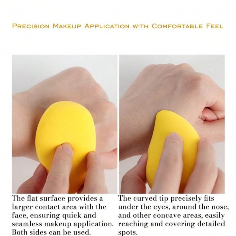 12/2pcs Mango Shape Soft Makeu - Beauty Makeup Blender review and price