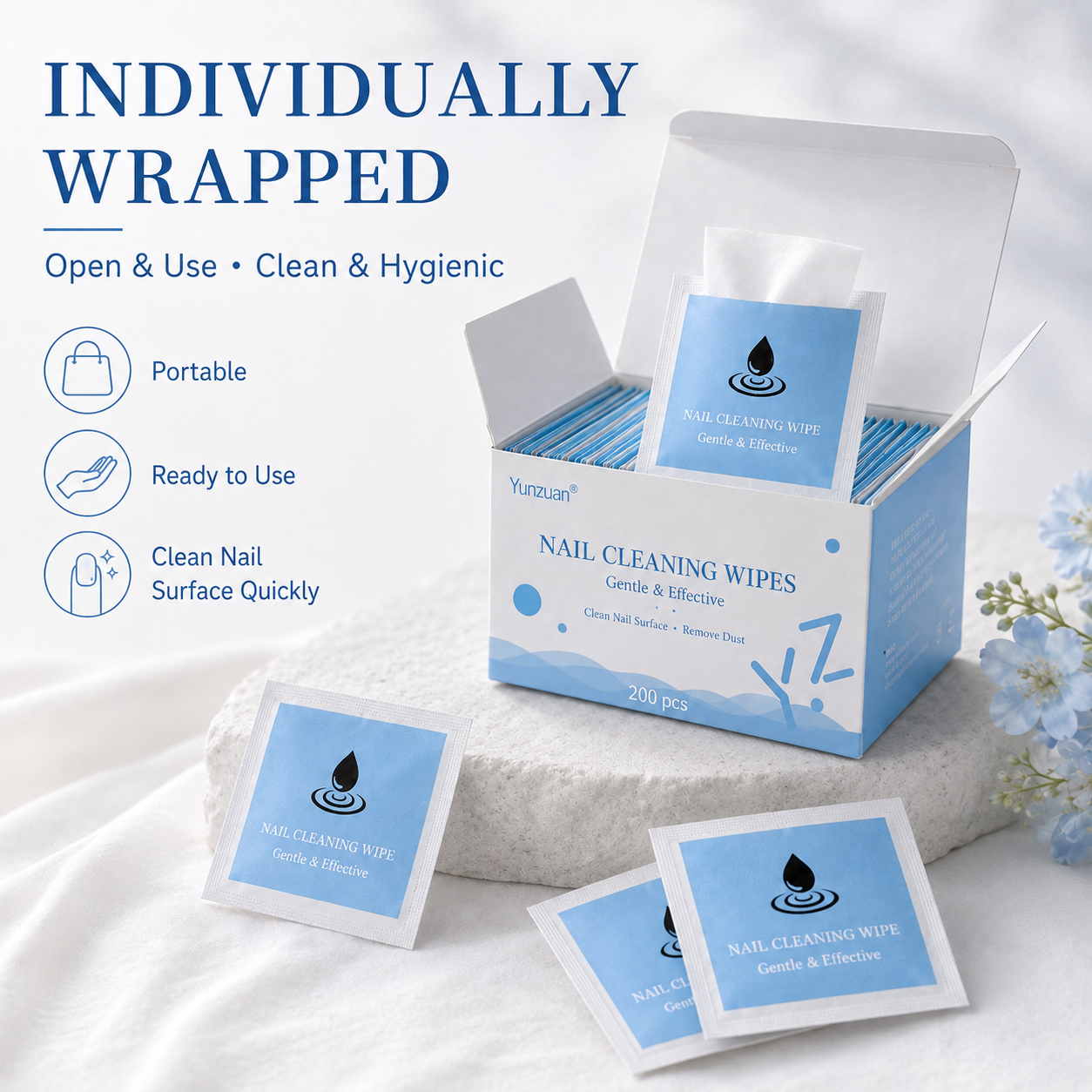 50/100/200Pcs Nail Cleaning Wi - Gel Nail Polish review and price