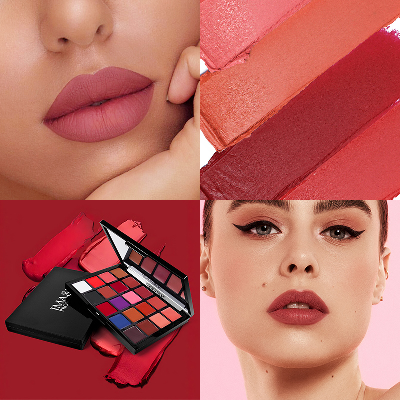 IMAGIC 20 Colors Lipstick Pale - Beauty Makeup Palette review and price