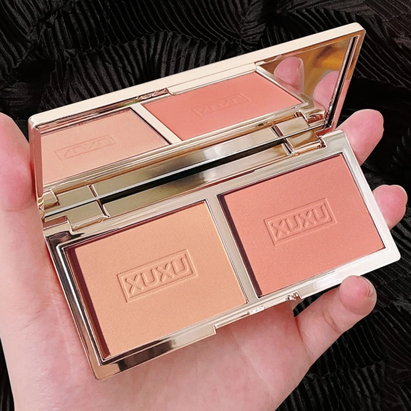 2-color Peach Blush Palette Na - Beauty Makeup Palette review and price