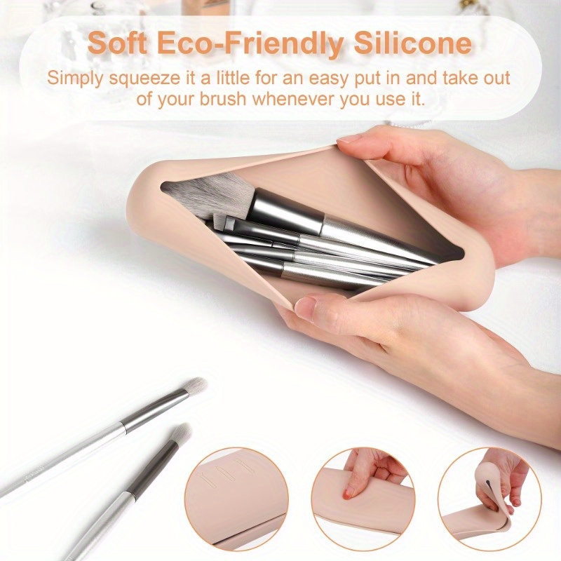 Travel Makeup Brush Holder,Sil - Beauty Makeup Artist review and price