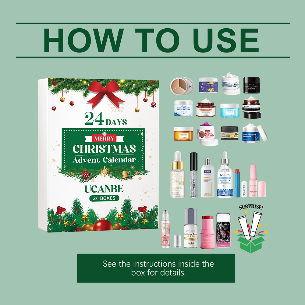 Xmas Beauty Box Beauty Skincar - Beauty Makeup Advent Calendar review and price