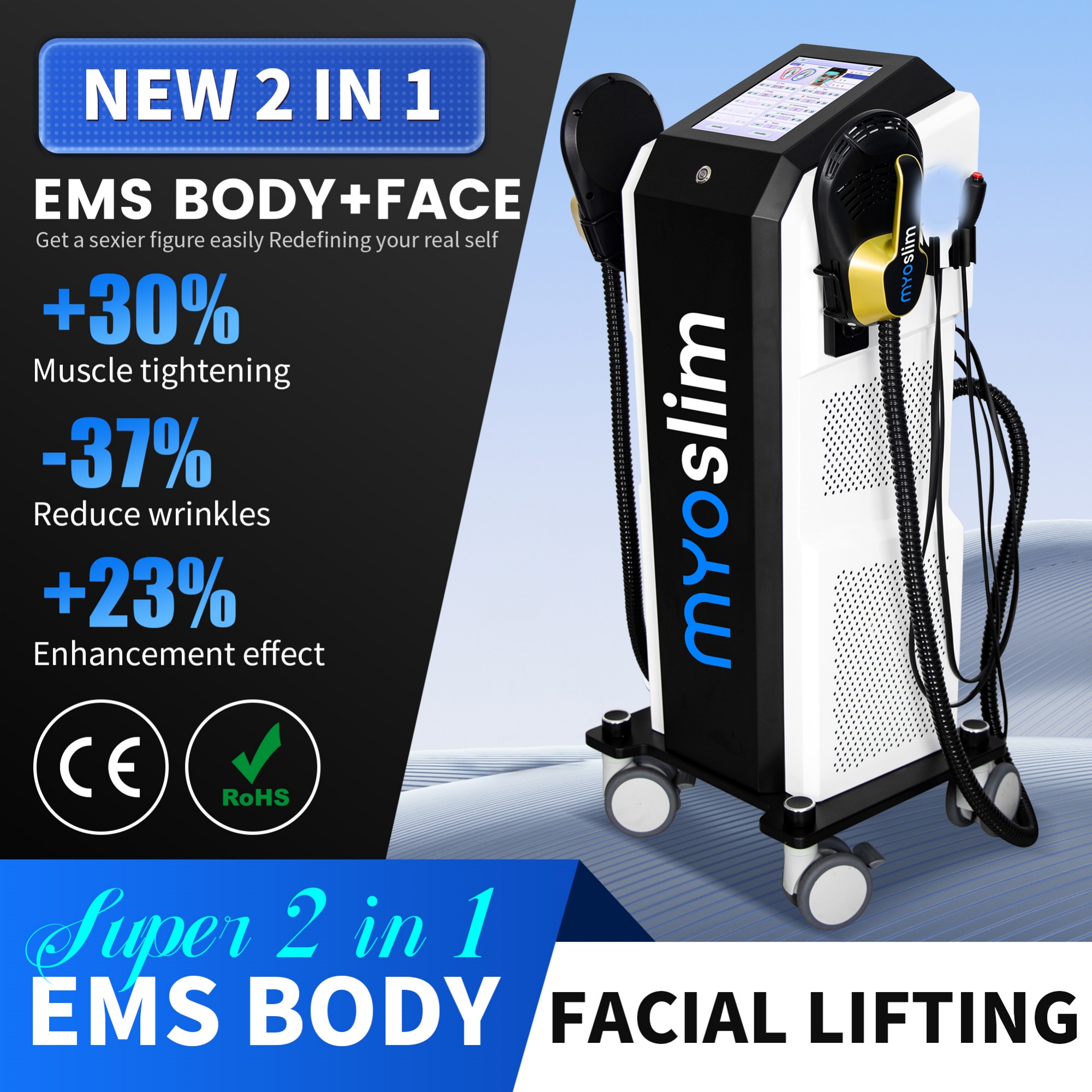 Professional EMS Beauty Device - Face Massager review and price