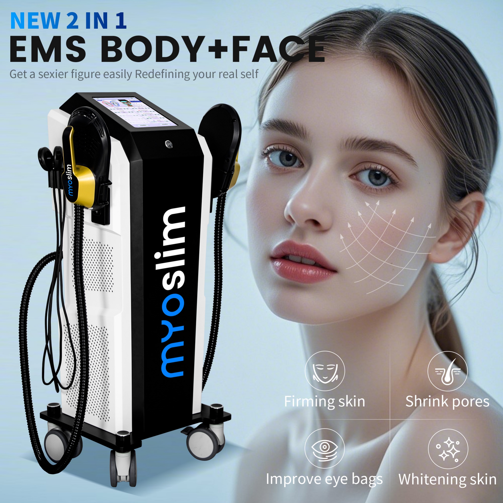 Professional EMS Beauty Device - Face Massager review and price