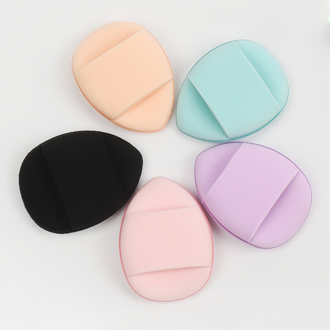 5Pcs Mini Finger Puff Foundati - Beauty Makeup Blender review and price