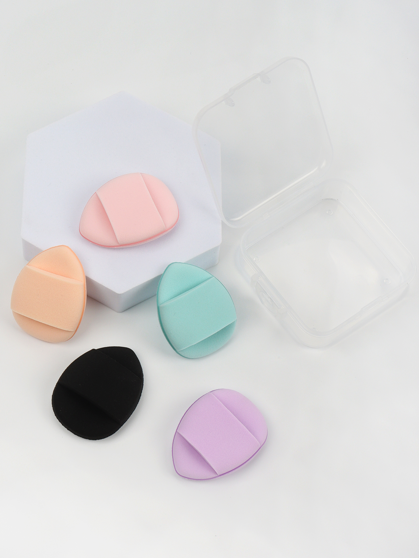 5Pcs Mini Finger Puff Foundati - Beauty Makeup Blender review and price