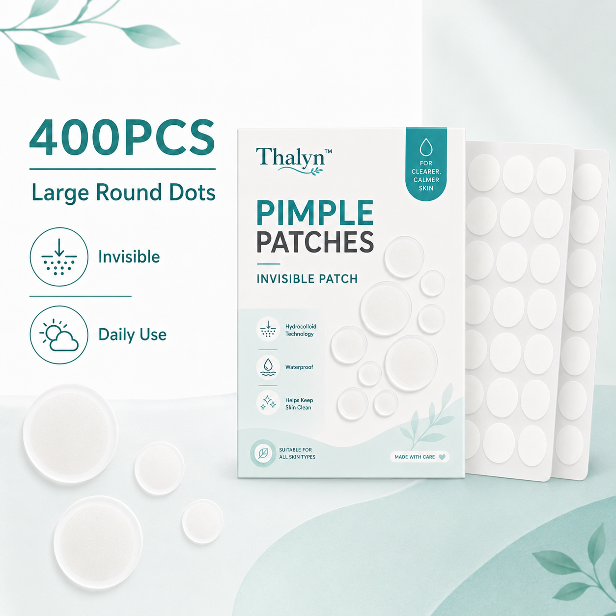 400PCS Large Round Pimple Patc - Makeup And Beauty review and price