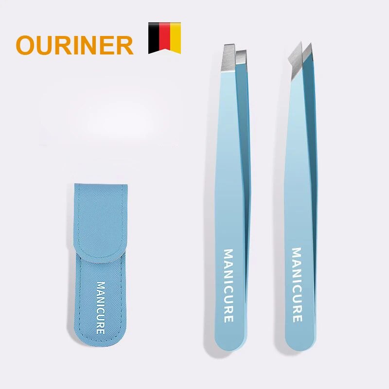 Eyebrow Tweezer Colorful Hair  - Beauty Makeup Remover review and price