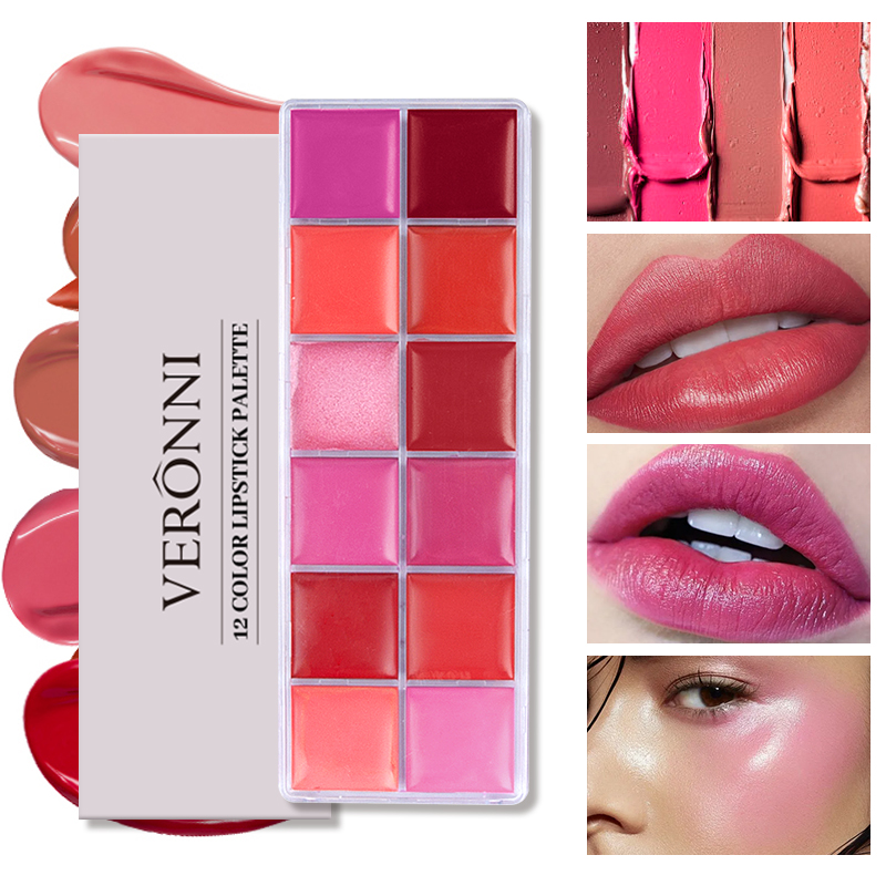 12 Colors Women Moisturizing L - Beauty Makeup Palette review and price