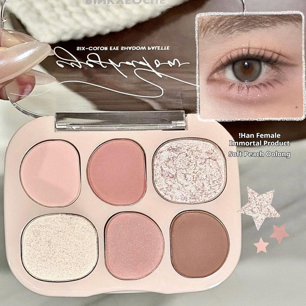 6 Colors Matte Eyeshadow Blush - Beauty Makeup Eyeshadow Palette review and price