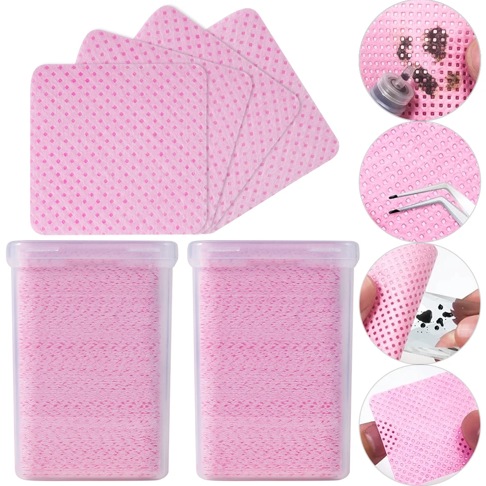 200Pcs Pink Lint-Free Nail Pol - Gel Nail Polish review and price