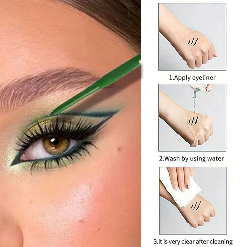 Colorful Eyeliner Gel Pencil W - Beauty Linasi Makeup review and price