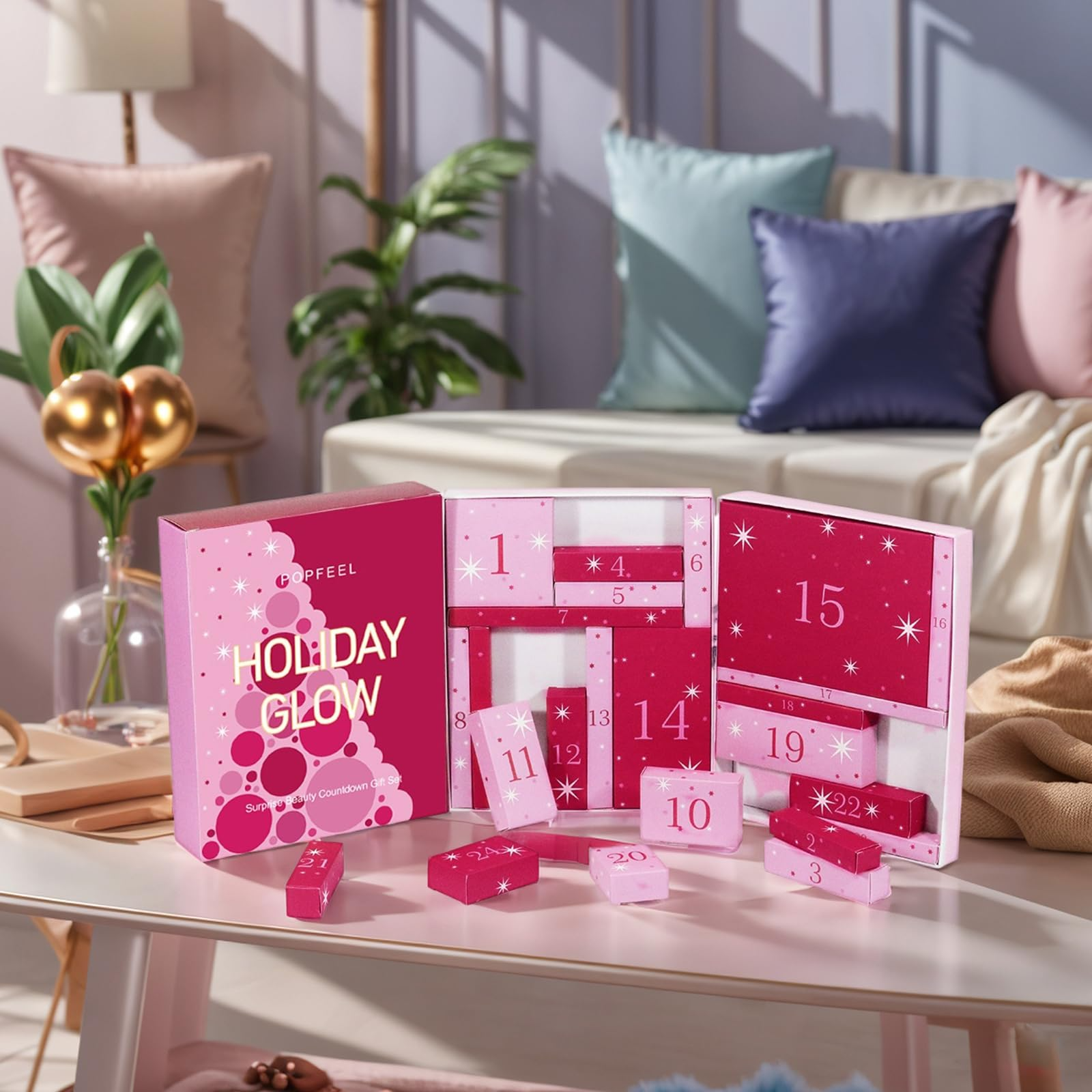 2025 Christmas Countdown Makeu - Beauty Makeup Advent Calendar review and price