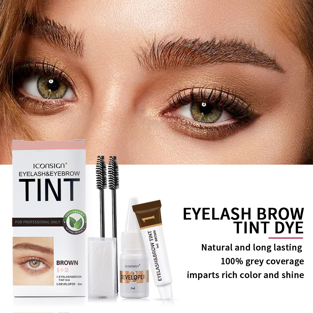 ICONSIGN Eyelash Eyebrow Dye T - Beauty Makeup Companies review and price