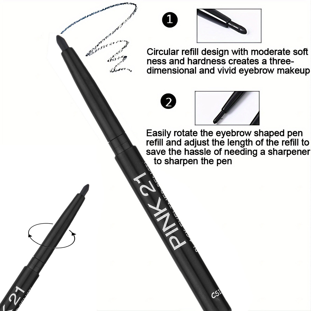3/5pcs Waterproof Black Eyelin - Beauty Linasi Makeup review and price