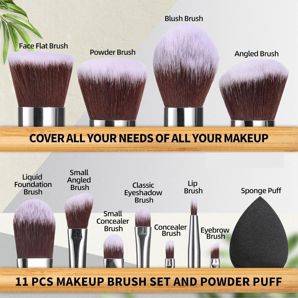 BS-MALL Makeup Brush Set 11Pcs - Beauty Makeup Artist review and price