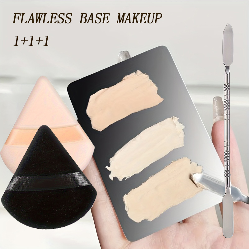 Stainless Steel Makeup Mixer N - Beauty Makeup Eyeshadow Palette review and price