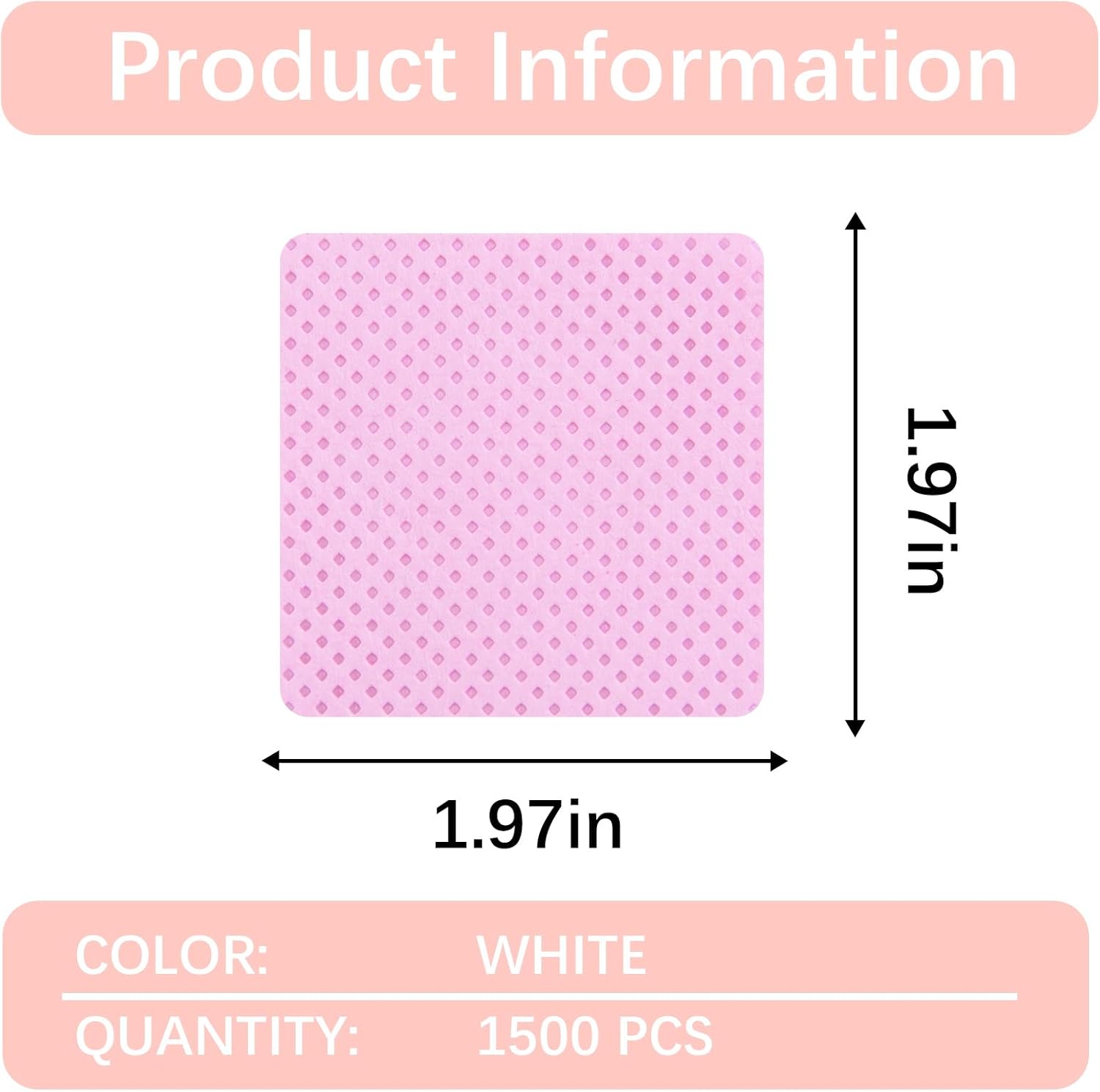 1500 Pcs Lint Free Nail Wipes  - Gel Nail Polish review and price