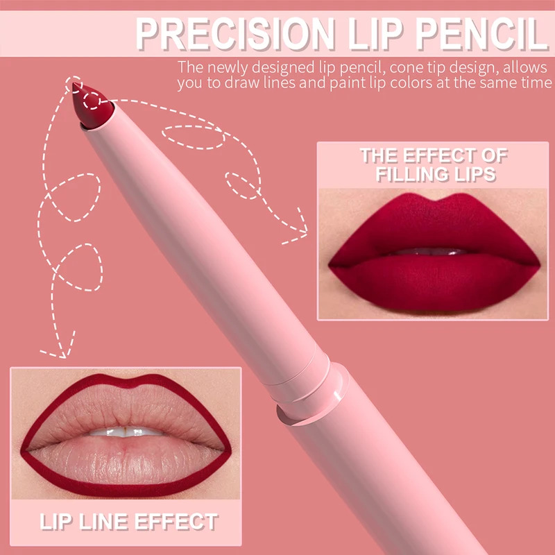 6pcs/Set Lip Liner Pen Set Lon - Beauty Linasi Makeup review and price