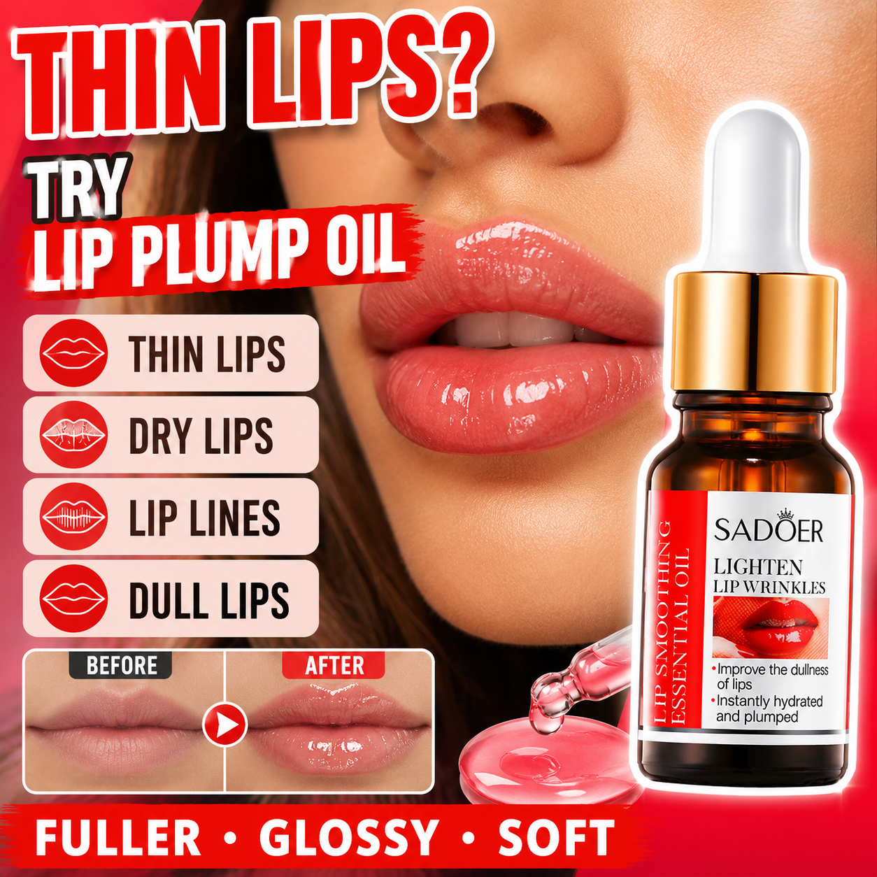 Lip Plumping Oil Hydrating Lip - Lip Gloss Plumping review and price
