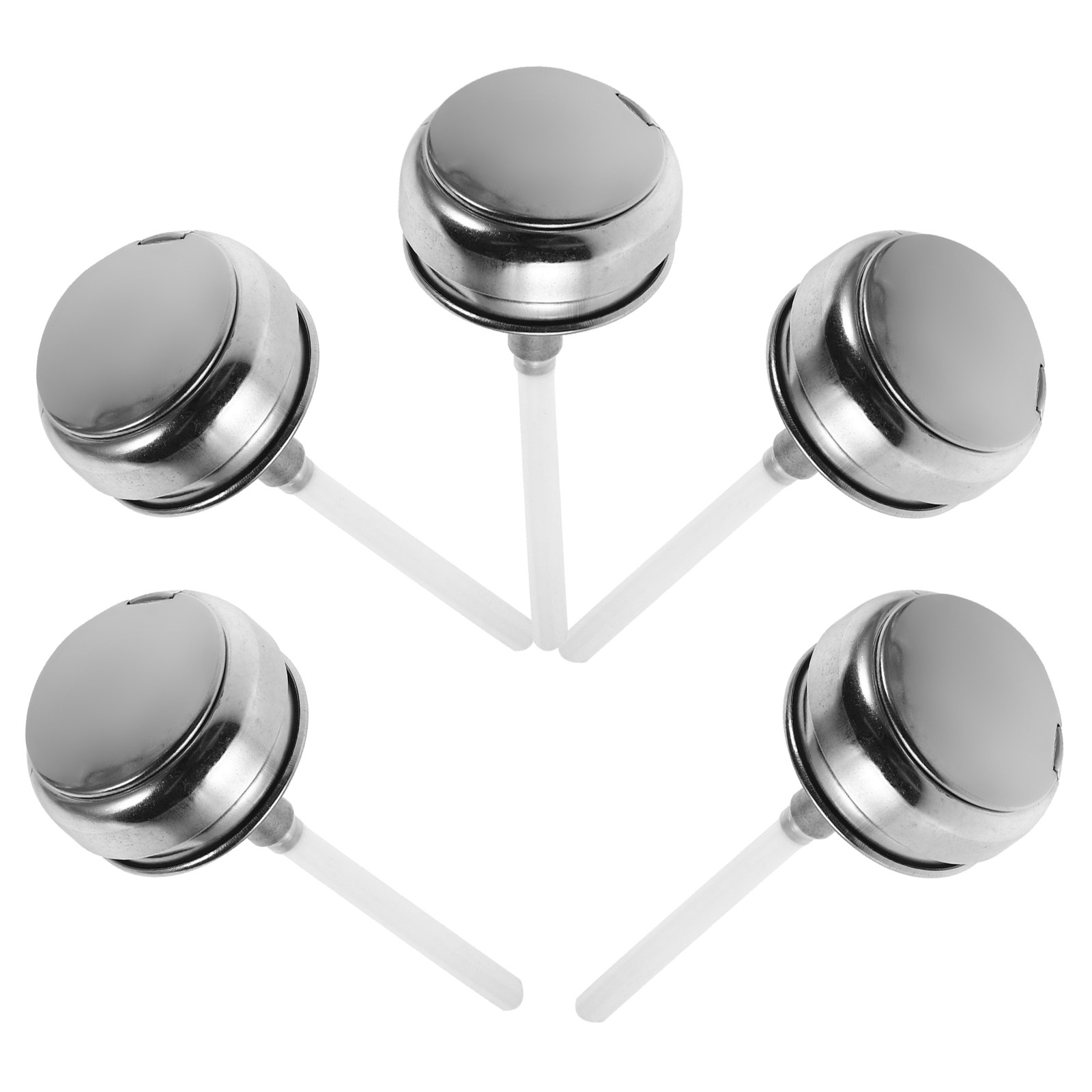 5Pcs Stainless Steel Aluminum  - Makeup And Beauty review and price
