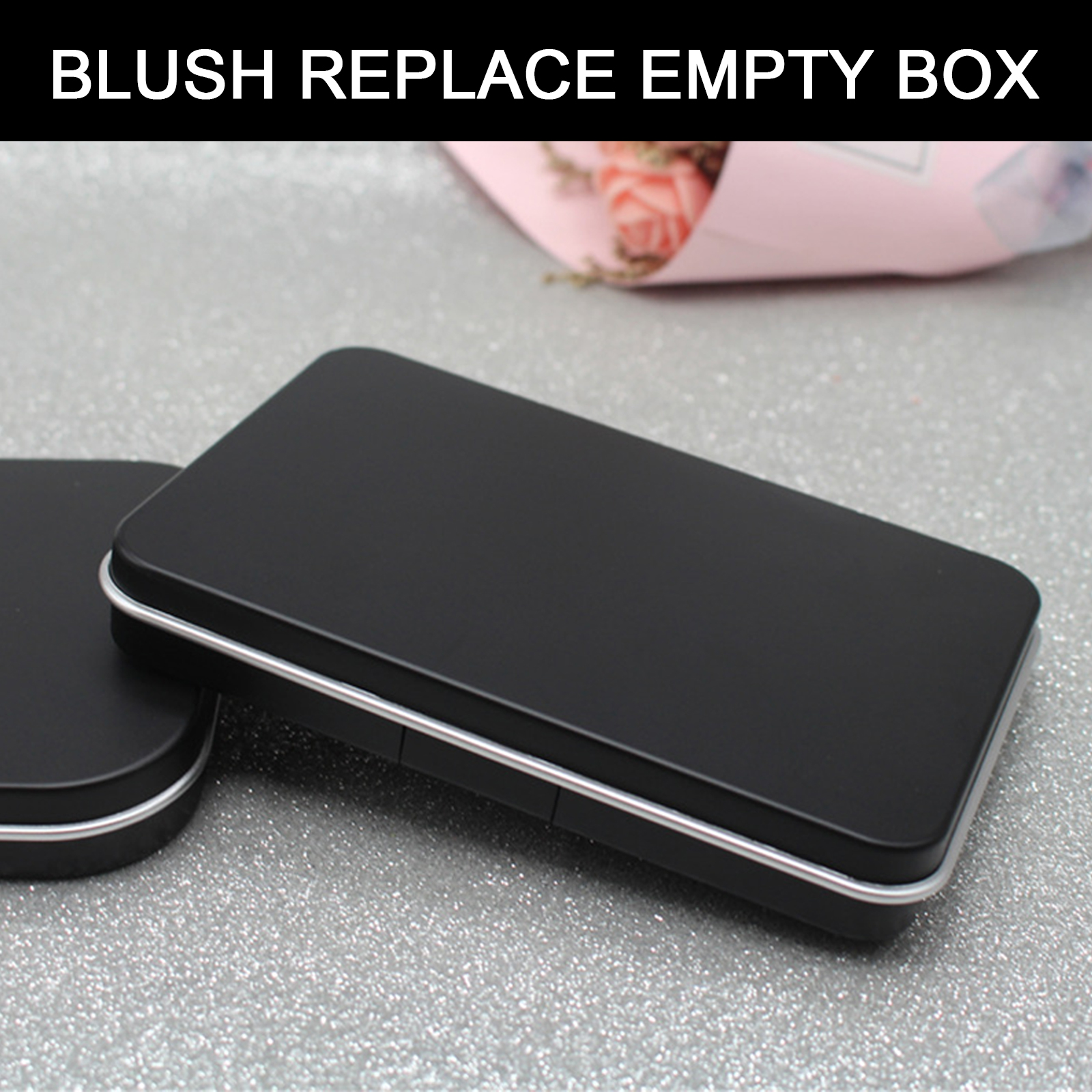 1Pc Matte Black Empty Magnetic - Beauty Makeup Eyeshadow Palette review and price